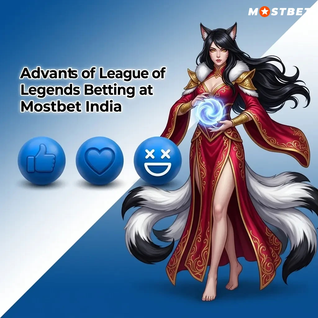 Mostbet India LoL betting advantages including bonuses, UPI payments, competitive odds, and mobile app features